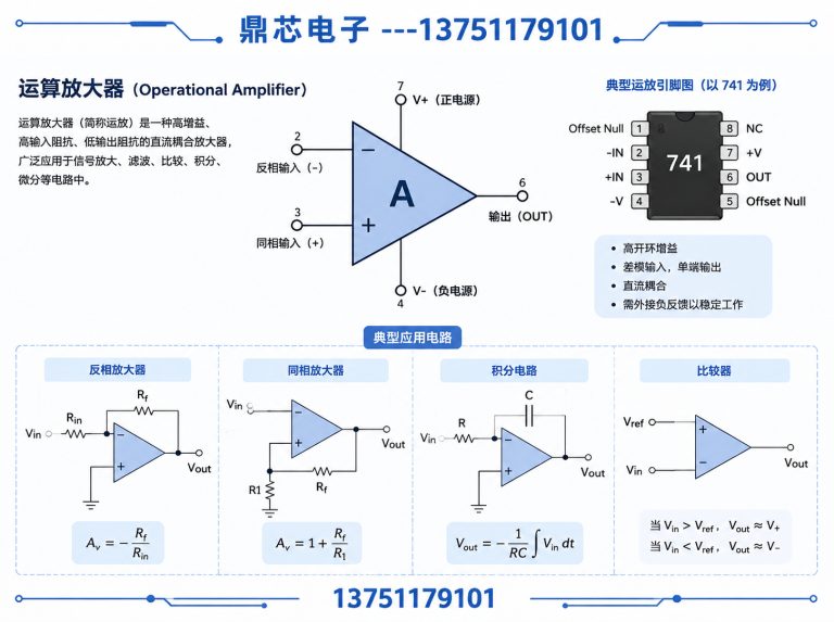 黄山运算放大器展示图
